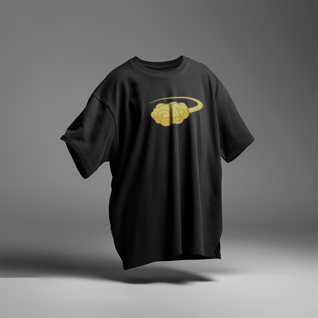 CAMISETA OVERSIZED PREMIUM DRAGON BALL GOHAN SSJ2