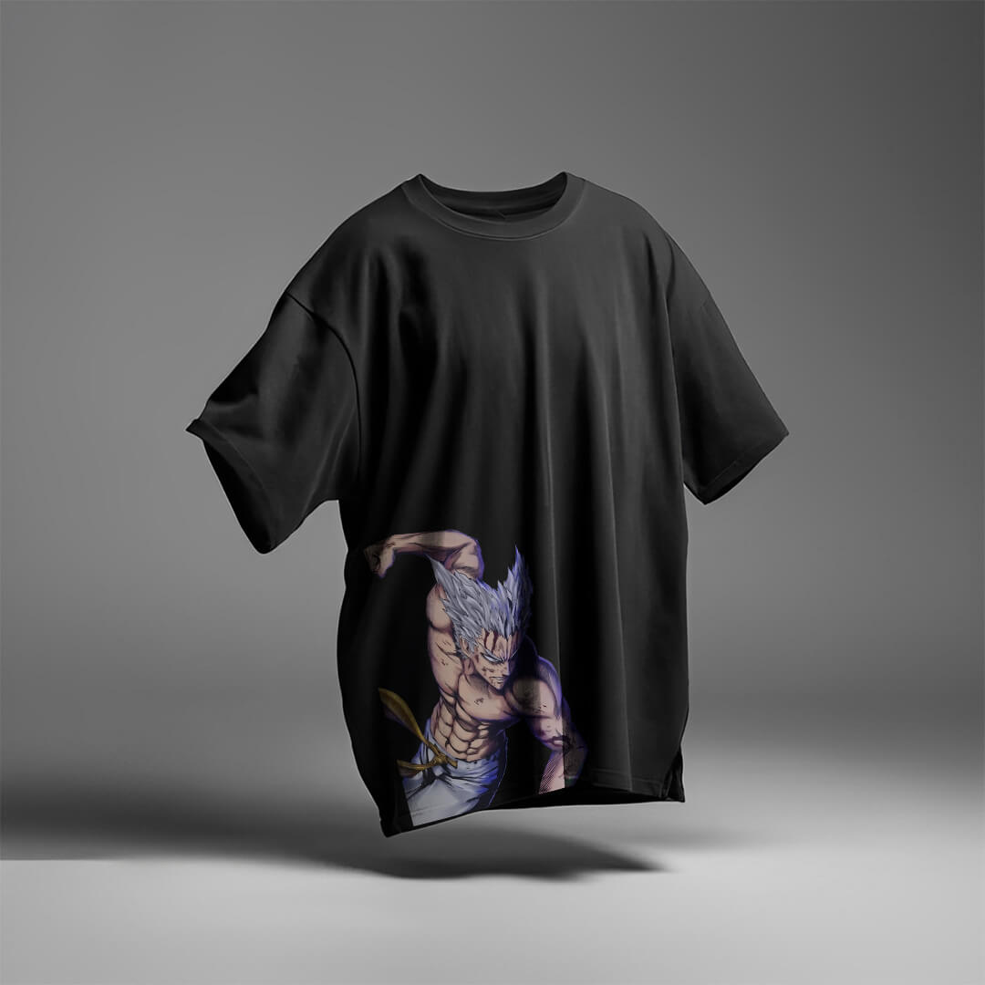 CAMISETA OVERSIZED PREMIUM ONE PUNCH MAN GAROU