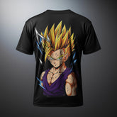 CAMISETA ANIME FIT™️ DRAGON BALL GOHAN SSJ2