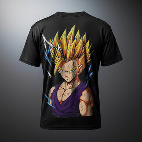 CAMISETA ANIME FIT™️ DRAGON BALL GOHAN SSJ2