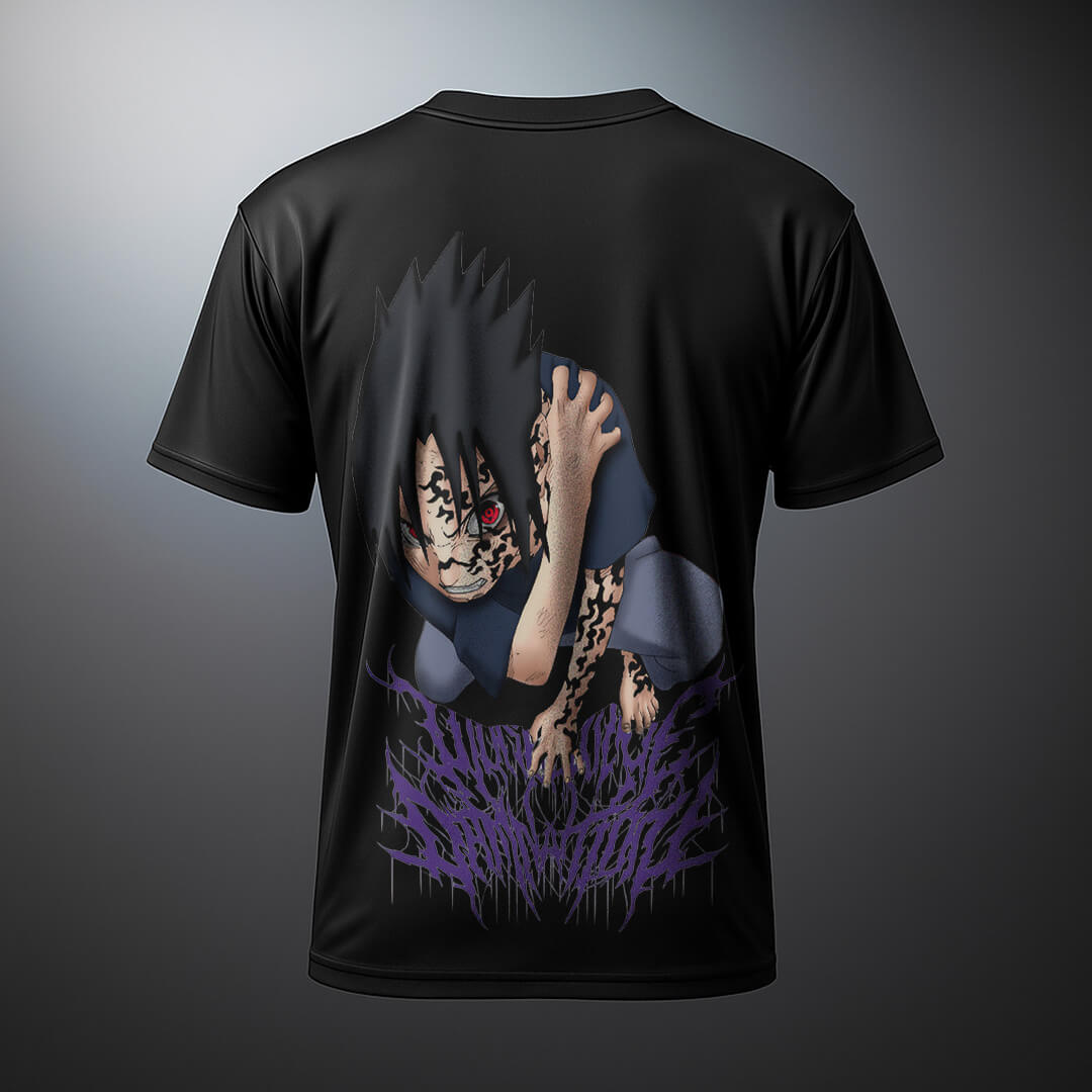 CAMISETA ANIME FIT™️ NARUTO SASUKE
