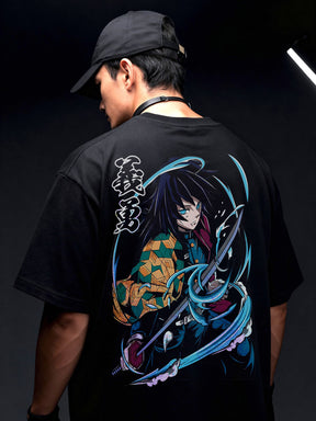 CAMISETA OVERSIZED PREMIUM DEMON SLAYER TOMIOKA