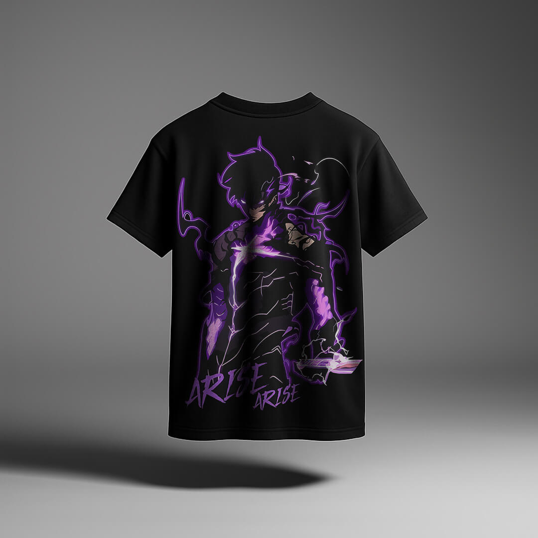 CAMISETA PREMIUM SOLO LEVELING SUNG JIN-WOO