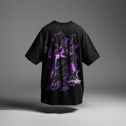 CAMISETA OVERSIZED PREMIUM SOLO LEVELING SUNG JIN-WOO