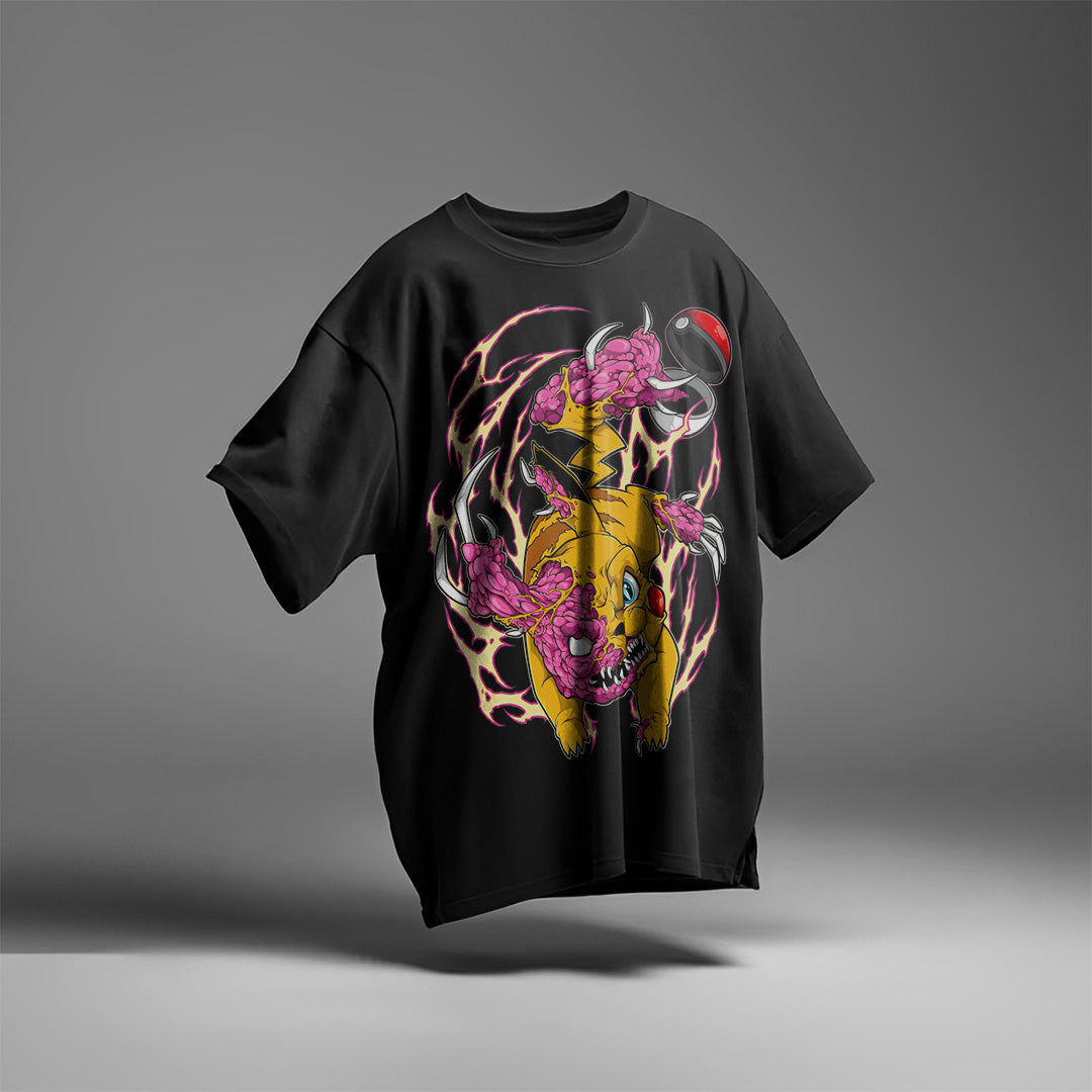 CAMISETA OVERSIZED PREMIUM POKÉMON PIKACHU