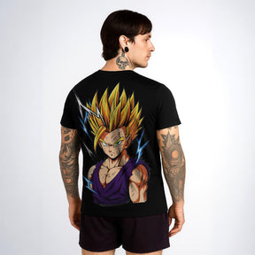 CAMISETA ANIME FIT™️ DRAGON BALL GOHAN SSJ2