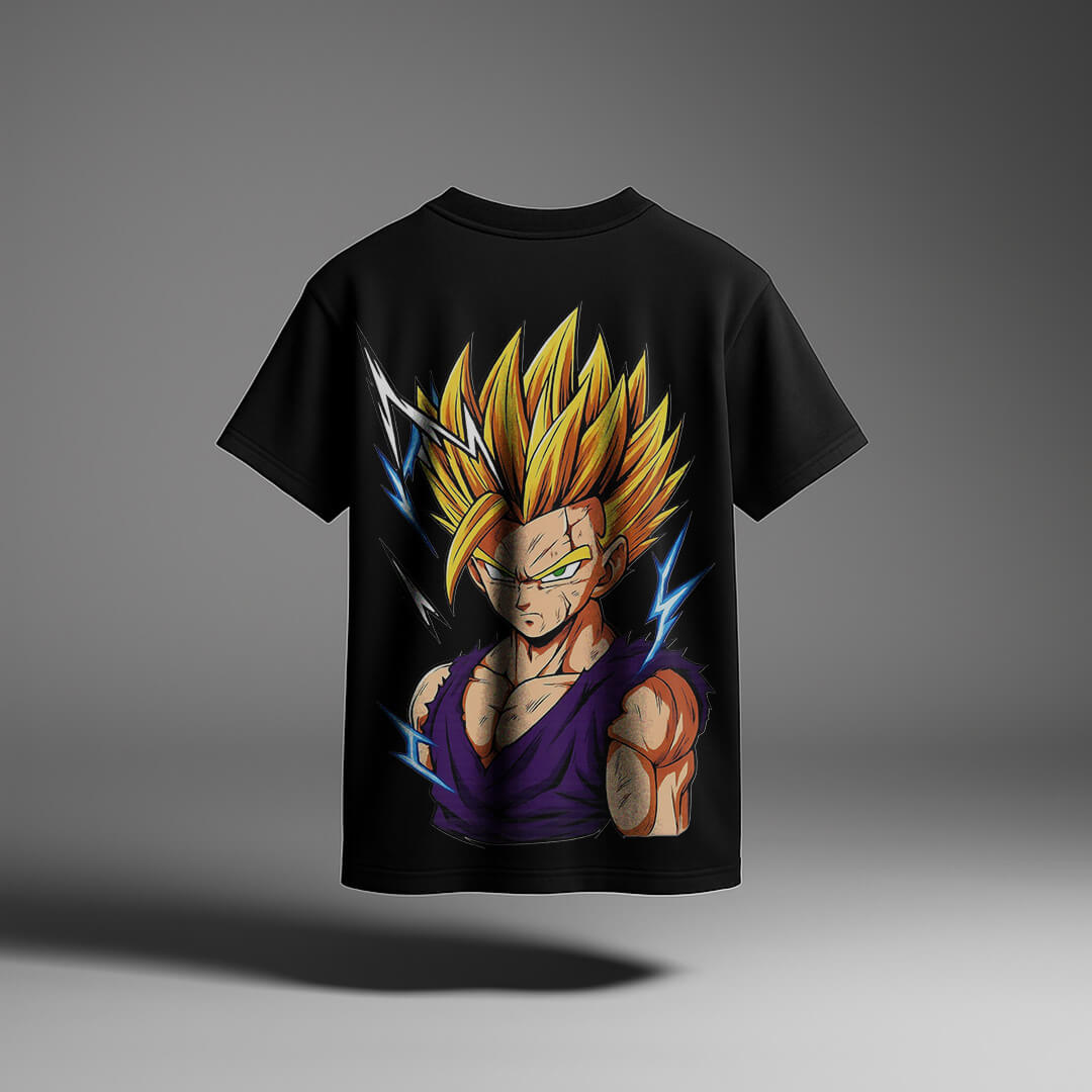CAMISETA PREMIUM DRAGON BALL GOHAN SSJ2