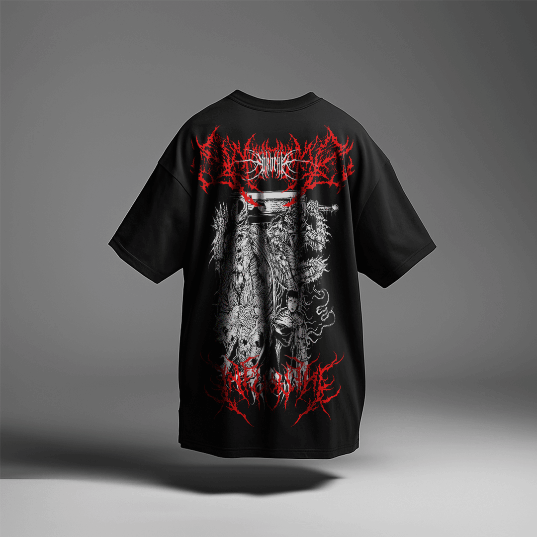 CAMISETA OVERSIZED PREMIUM BERSERK FURIA