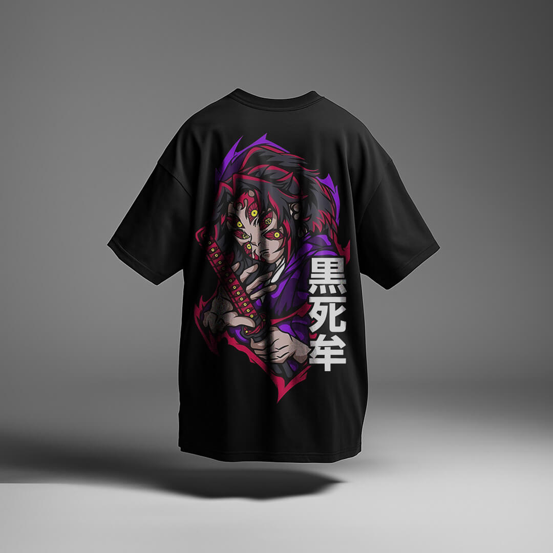 CAMISETA OVERSIZED PREMIUM DEMON SLAYER KOKUSHIBO
