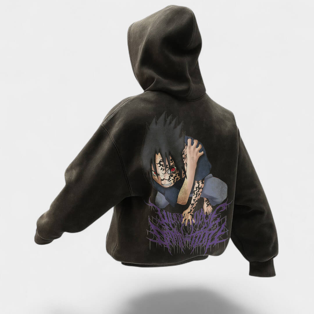 MOLETOM VINTAGE PREMIUM NARUTO SASUKE