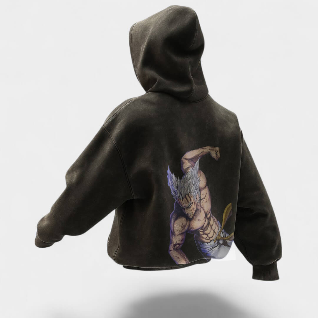 MOLETOM VINTAGE PREMIUM ONE PUNCH MAN GAROU