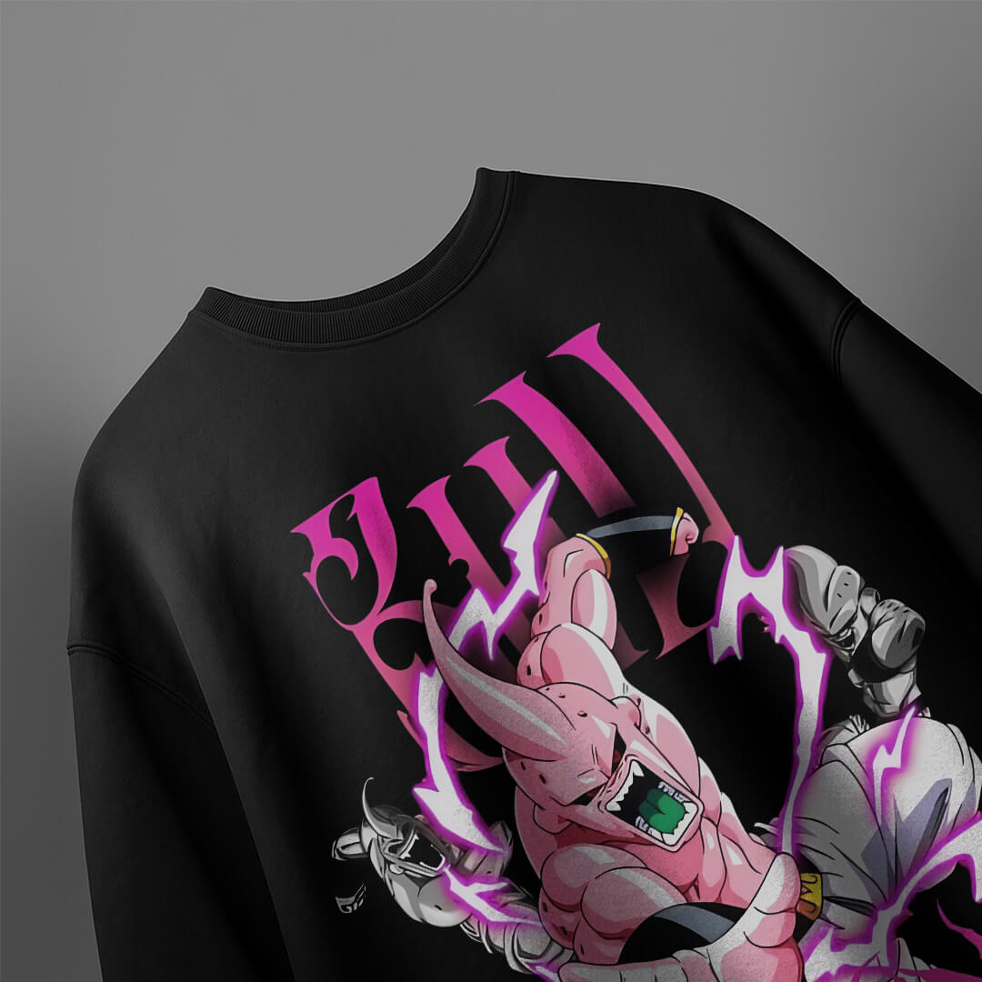 CAMISETA OVERSIZED PREMIUM DRAGON BALL MAJIN BUU