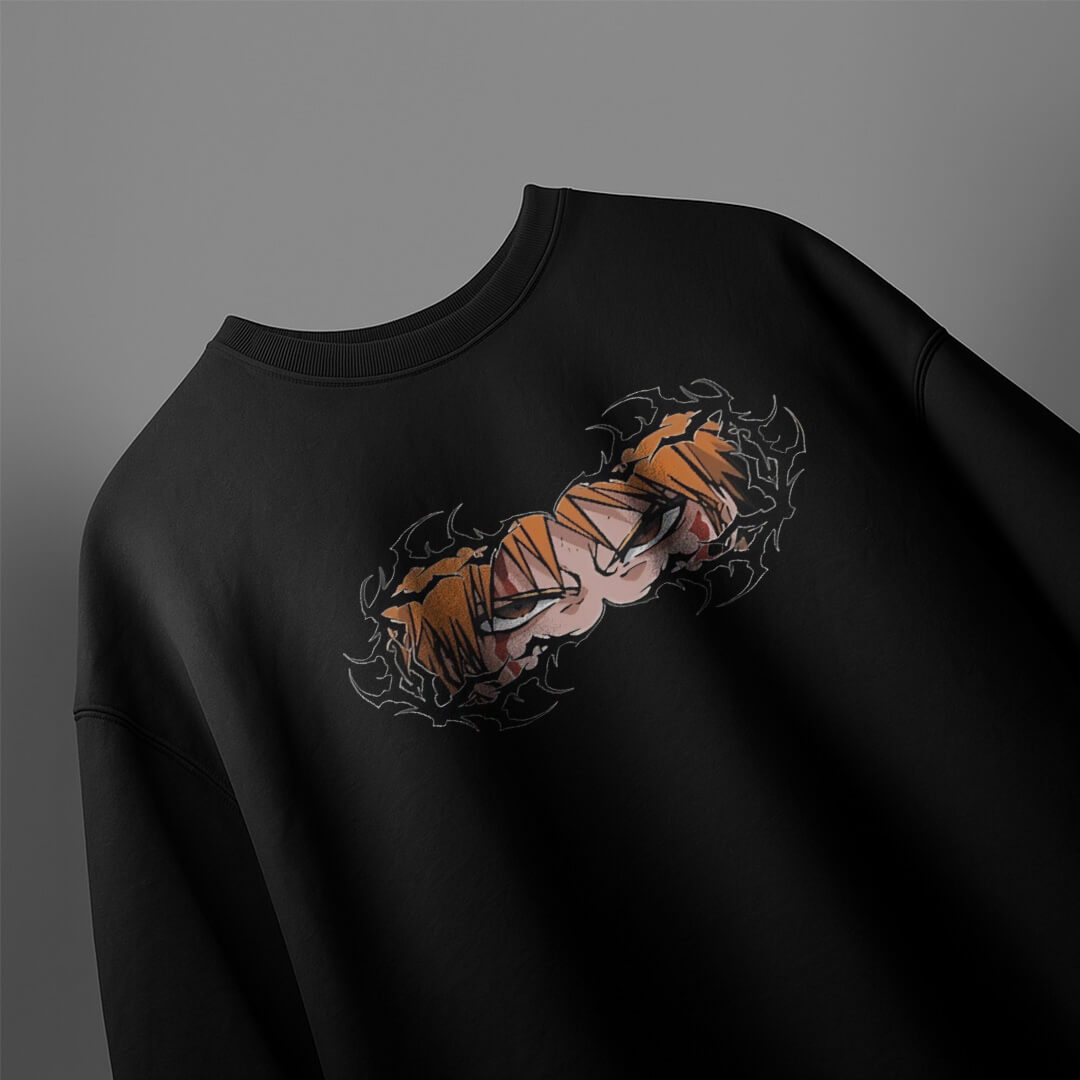 CAMISETA OVERSIZED PREMIUM BLEACH ICHIGO SIX