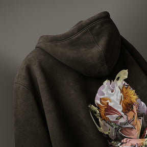 MOLETOM VINTAGE PREMIUM BLEACH ICHIGO DARK