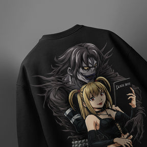 CAMISETA OVERSIZED PREMIUM DEATH NOTE MISA E RYUK
