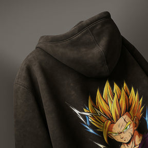MOLETOM VINTAGE PREMIUM DRAGON BALL GOHAN SSJ2