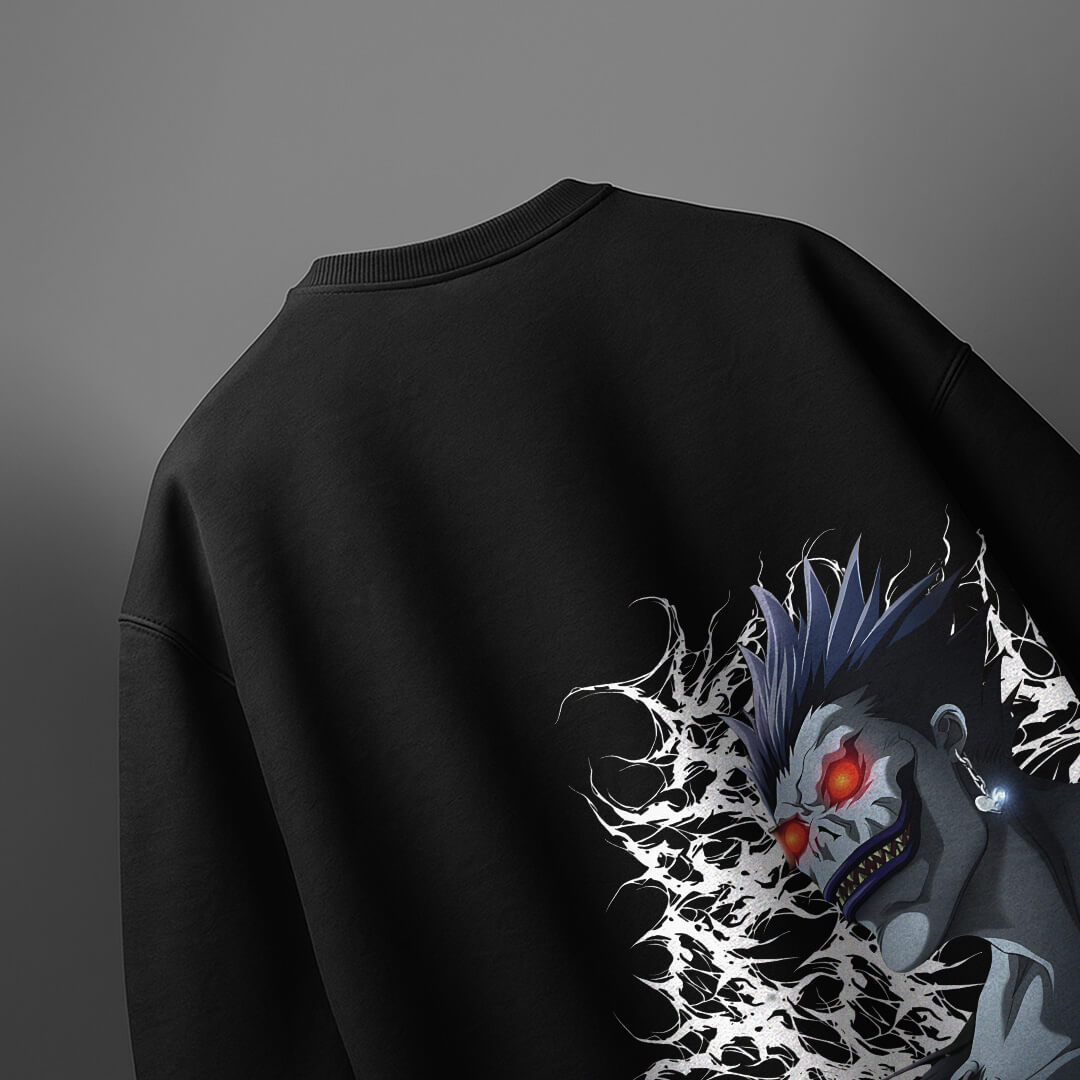CAMISETA OVERSIZED PREMIUM DEATH NOTE RYUK