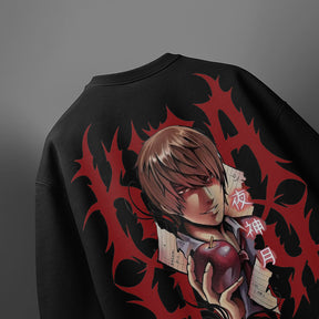 CAMISETA OVERSIZED PREMIUM DEATH NOTE KIRA