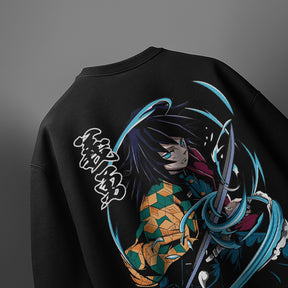 CAMISETA OVERSIZED PREMIUM DEMON SLAYER TOMIOKA