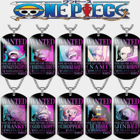 COLAR ONE PIECE WANTED