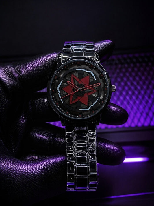 RELÓGIO SHARINGAN GIRATÓRIO – VERSÃO EXCLUSIVA