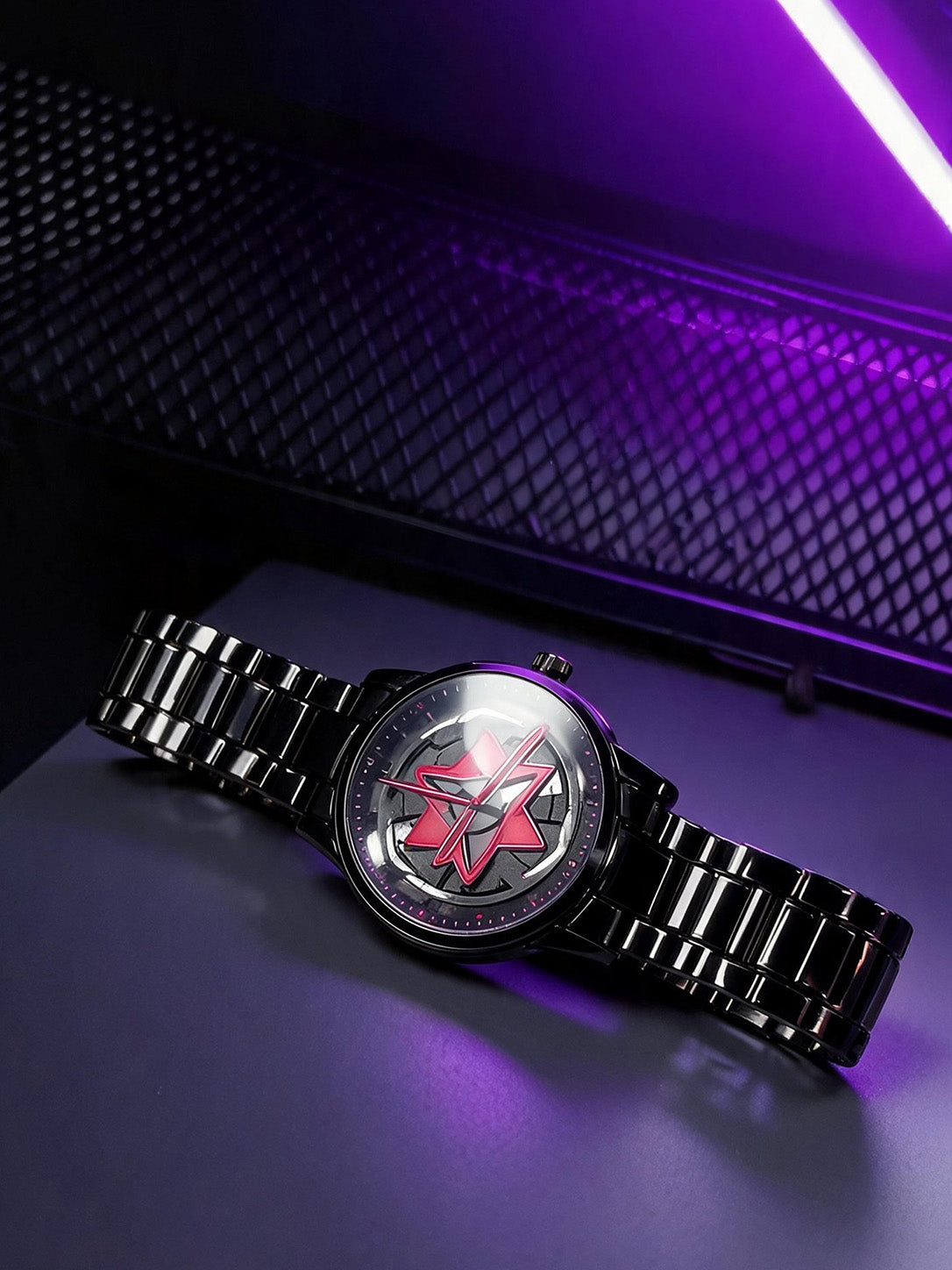 RELÓGIO SHARINGAN GIRATÓRIO – VERSÃO EXCLUSIVA