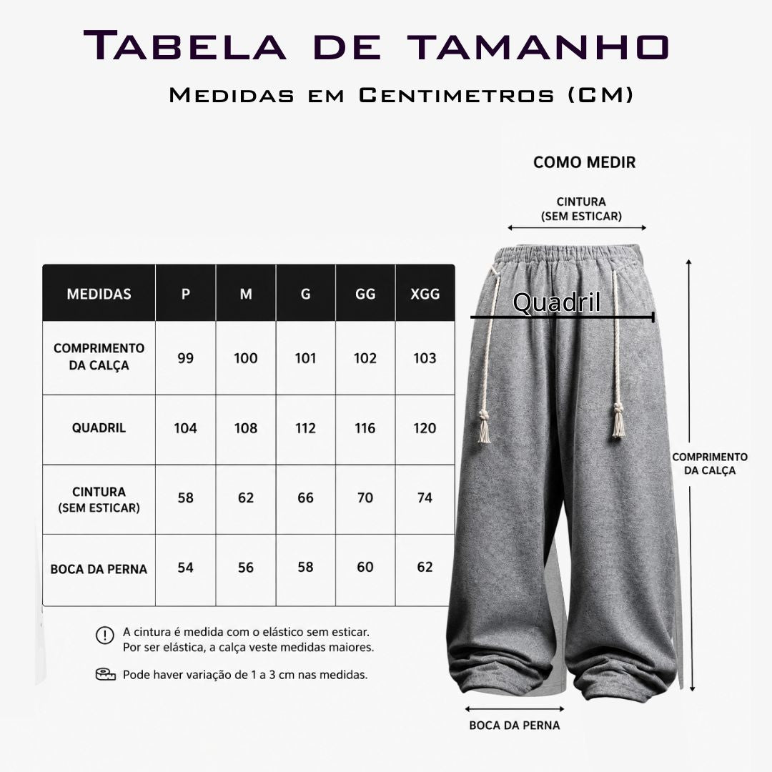 CALÇA TOJI UNISSEX VERSÃO PREMIUM EXCLUSIVA – EDIÇÃO LIMITADA