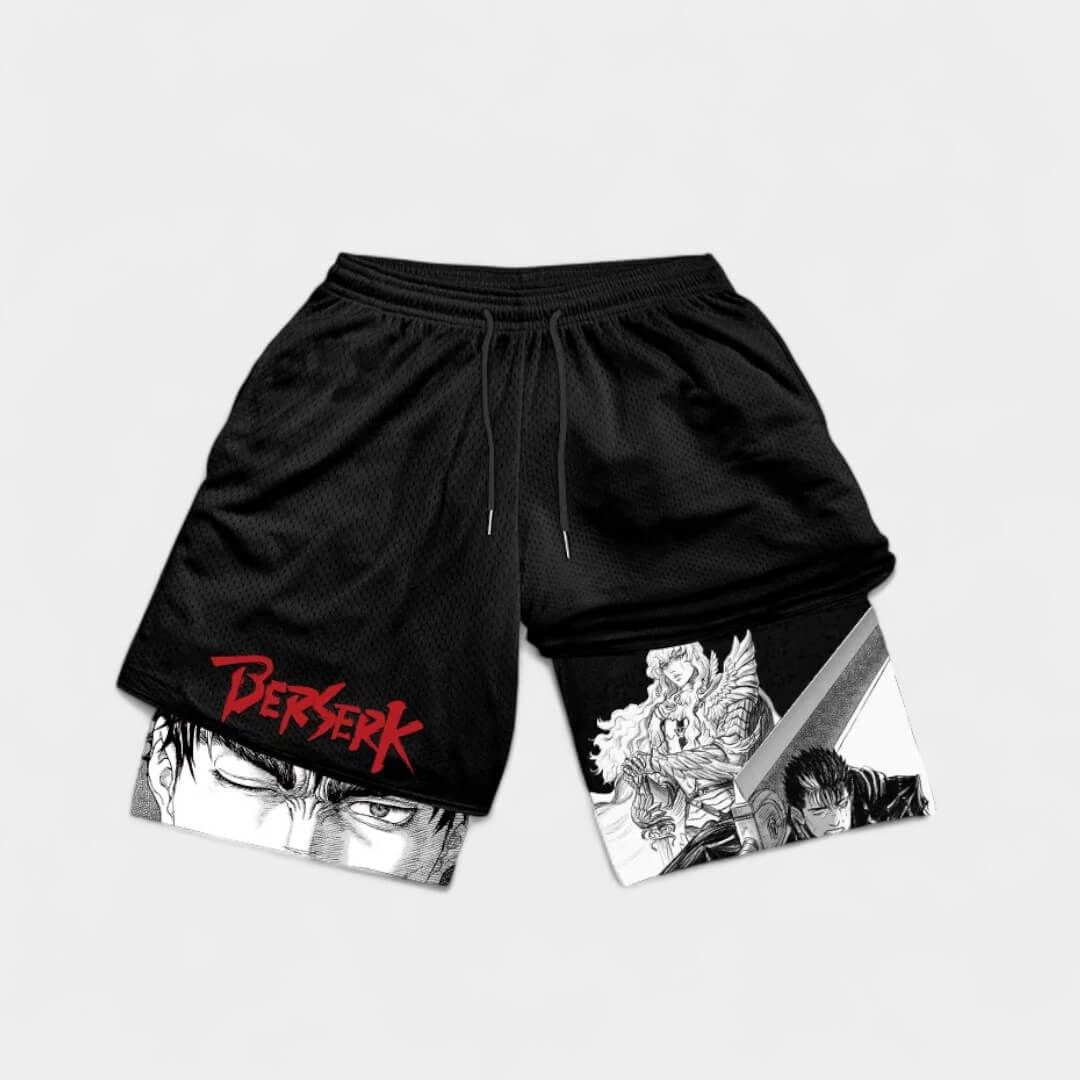 SHORT ANIME FIT™ UNISSEX GUTS EYES