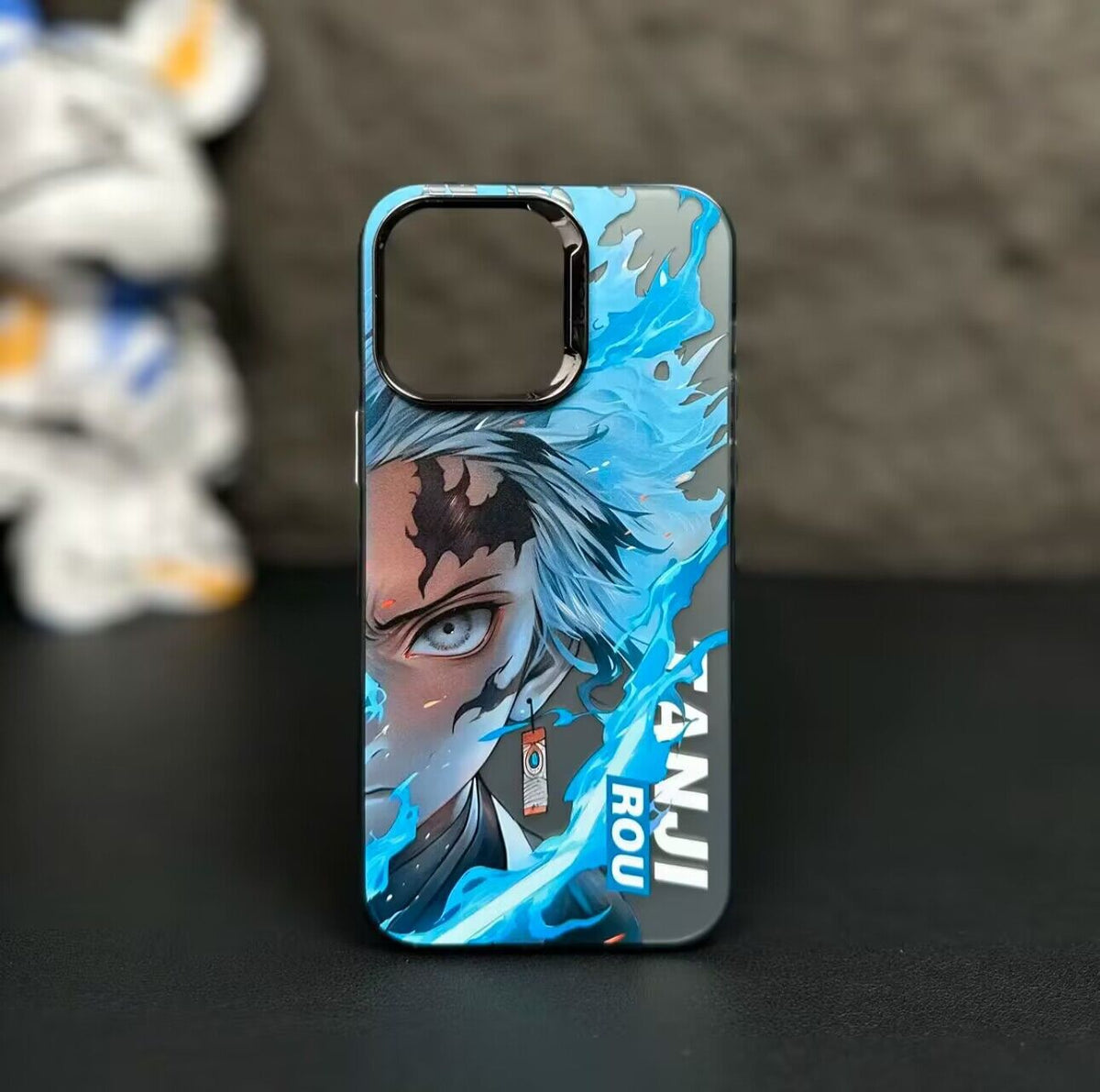 CAPINHA DE IPHONE TANJIRO BLUE