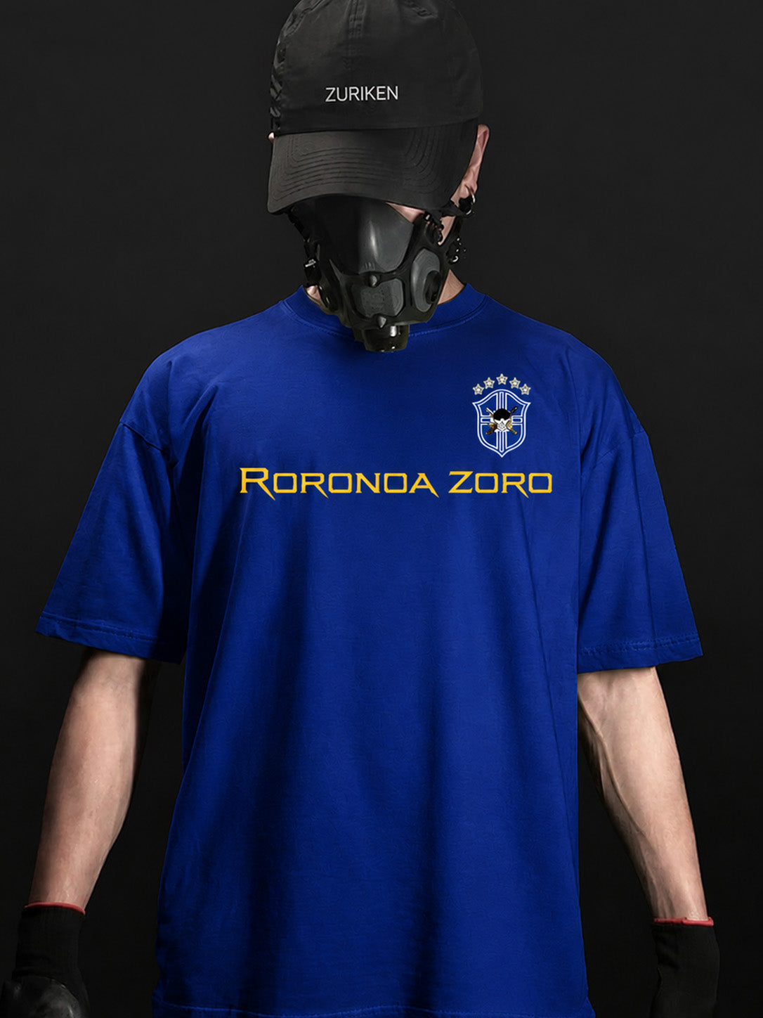 CAMISETA OVERSIZED PREMIUM ZORO X BRASIL