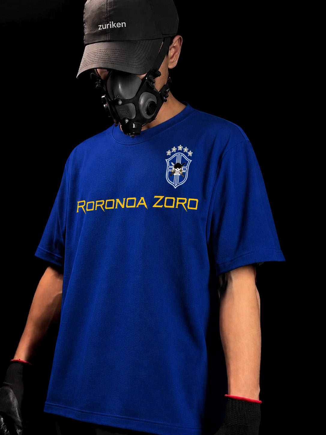 CAMISETA OVERSIZED PREMIUM ZORO X BRASIL