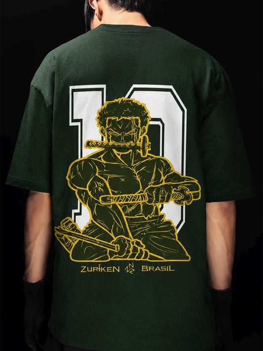 CAMISETA OVERSIZED PREMIUM ZORO X BRASIL