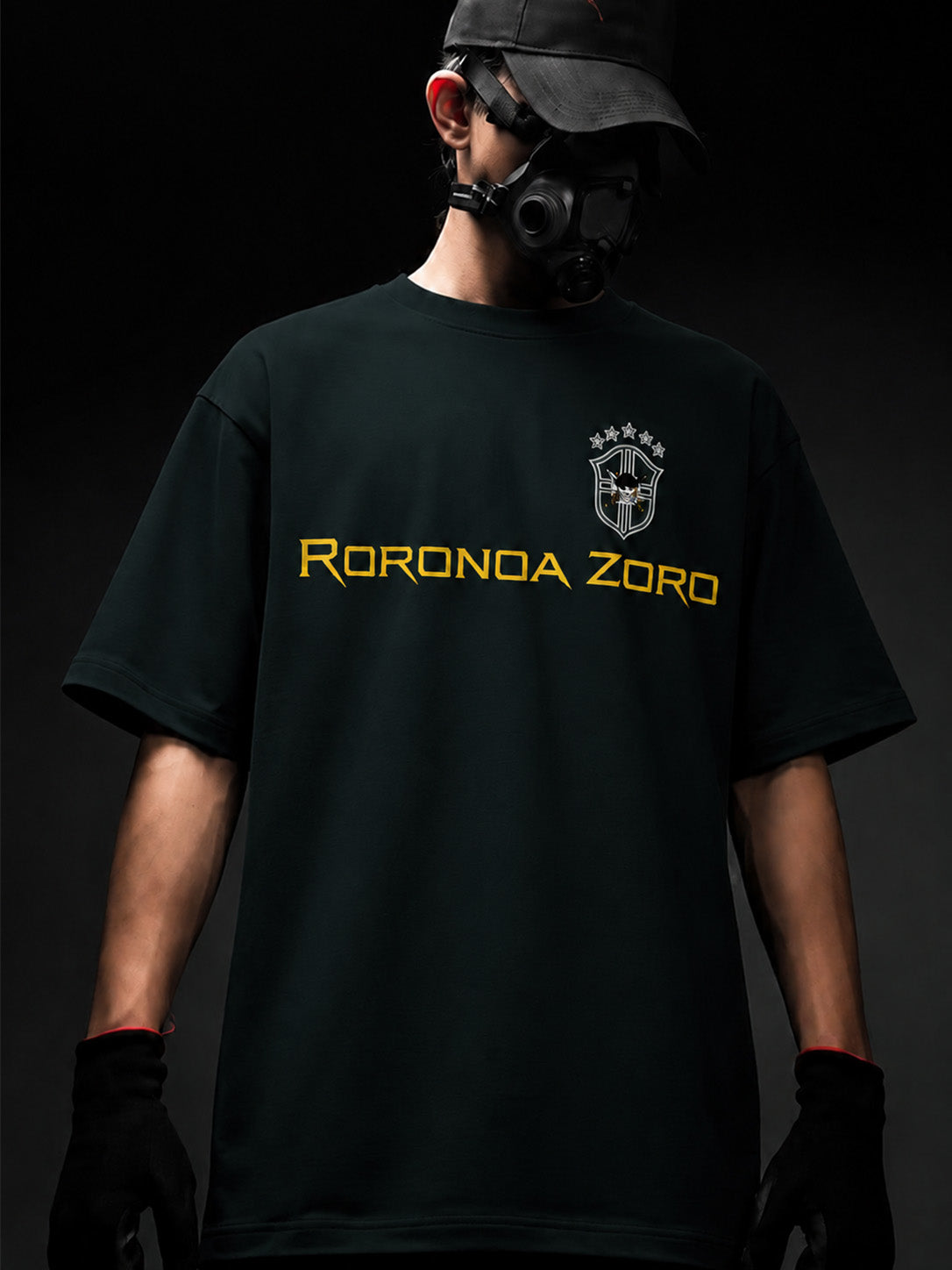 CAMISETA OVERSIZED PREMIUM ZORO X BRASIL