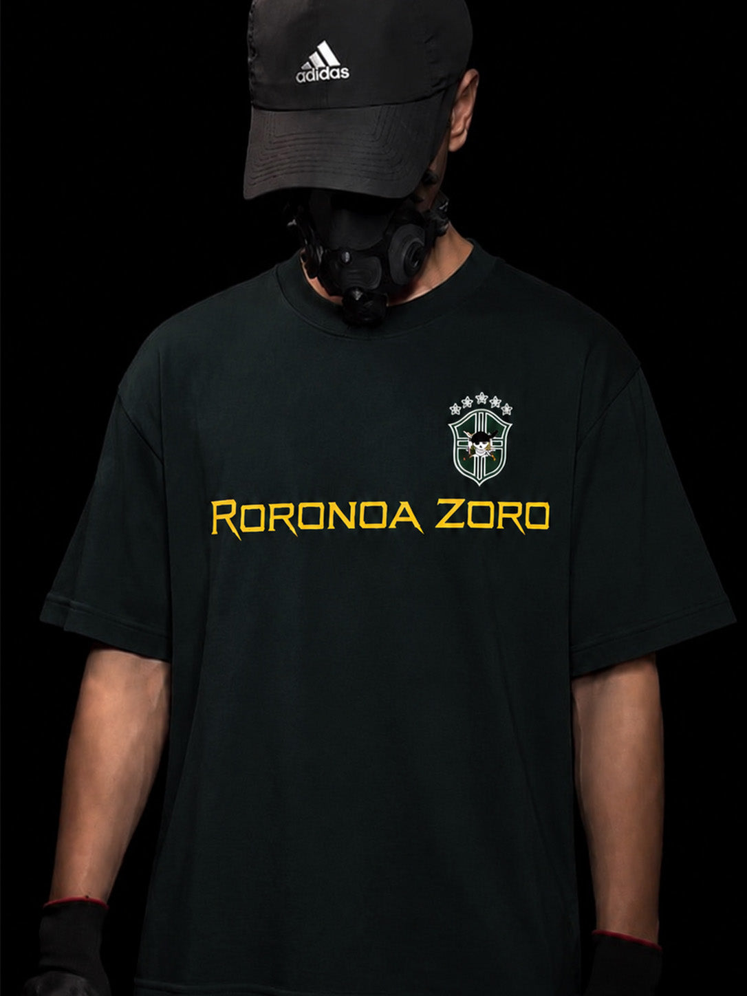 CAMISETA OVERSIZED PREMIUM ZORO X BRASIL