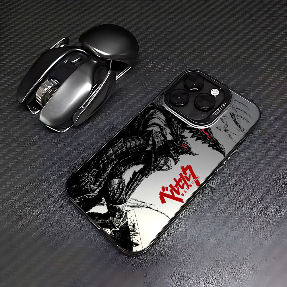 CAPINHA DE IPHONE GUTS ARMADURA GRITOS DAS TREVAS METALIZADO
