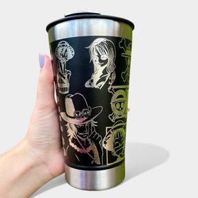 COPO TÉRMICO EXCLUSIVO FEITO A LASER ONE PIECE