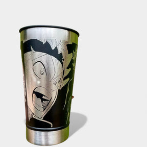 COPO TÉRMICO EXCLUSIVO FEITO A LASER BLACK CLOVER
