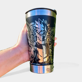 COPO TÉRMICO EXCLUSIVO FEITO A LASER NARUTO