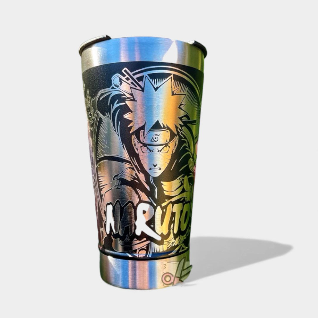 COPO TÉRMICO EXCLUSIVO FEITO A LASER NARUTO