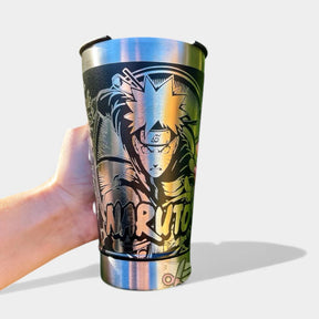 COPO TÉRMICO EXCLUSIVO FEITO A LASER NARUTO