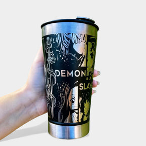 COPO TÉRMICO EXCLUSIVO FEITO A LASER DEMON SLAYER