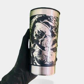 COPO TÉRMICO EXCLUSIVO FEITO A LASER LUFFY ONE PIECE