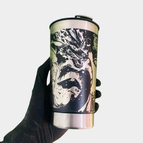 COPO TÉRMICO EXCLUSIVO FEITO A LASER LUFFY ONE PIECE