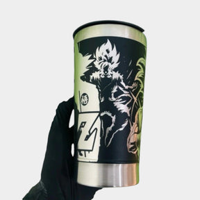 COPO TÉRMICO EXCLUSIVO FEITO A LASER DRAGON BALL