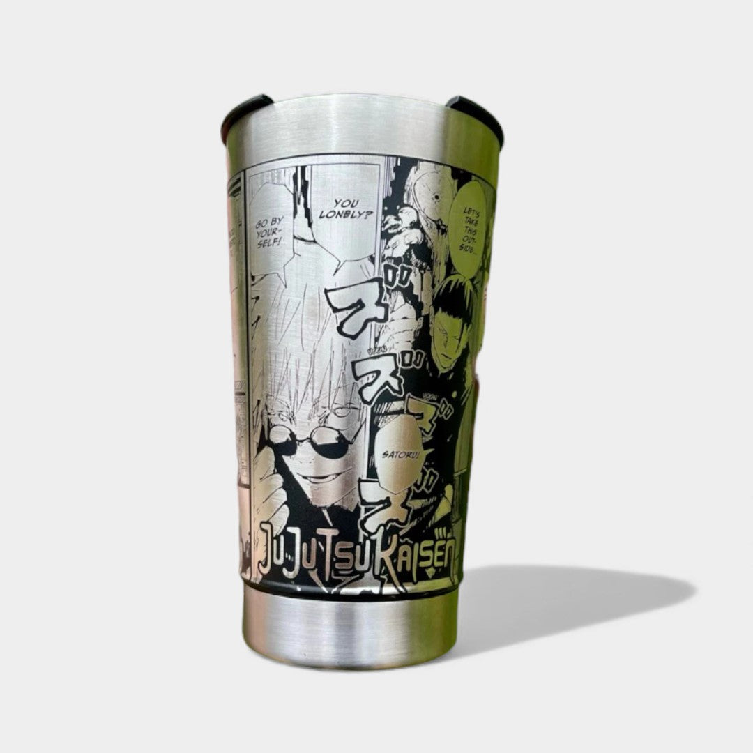 COPO TÉRMICO EXCLUSIVO FEITO A LASER JUJUTSU KAISEN