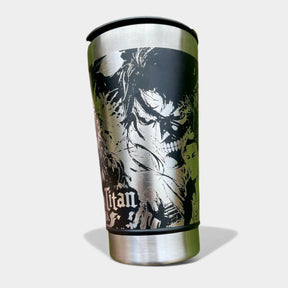 COPO TÉRMICO EXCLUSIVO FEITO A LASER ATTACK ON TITAN