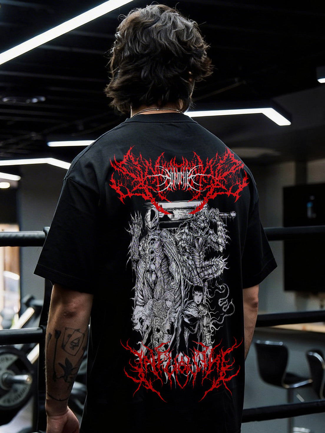 CAMISETA OVERSIZED PREMIUM BERSERK FURIA