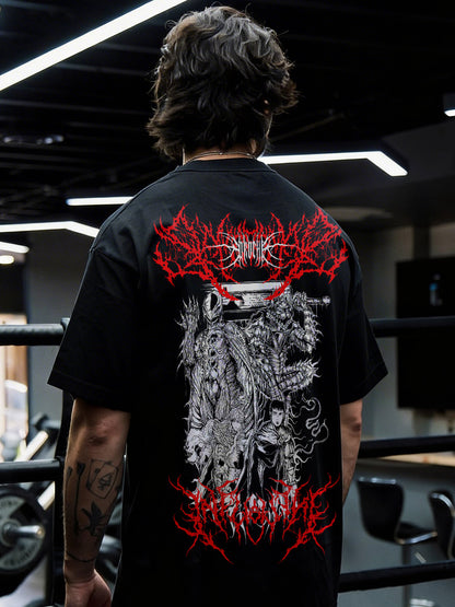 CAMISETA OVERSIZED PREMIUM BERSERK FURIA