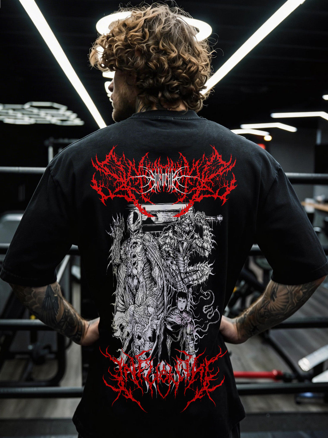 CAMISETA OVERSIZED PREMIUM BERSERK FURIA