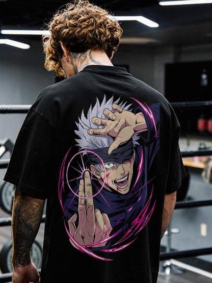 CAMISETA OVERSIZED PREMIUM JUJUTSU KAISEN GOJO